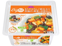 トップバリュ CooKit まろやかりんご酢仕立て 厚揚げと野菜の甘酢あん まるごと献立キット 商品写真