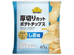 トップバリュ ベストプライス 厚切りカット ポテトチップス 国産じゃがいも使用 しお味