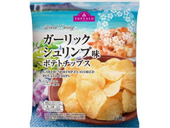 トップバリュ World Dining ガーリックシュリンプ味ポテトチップス 商品写真