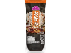 トップバリュ 焼津産かつお節と利尻昆布使用 お好みソース 袋500g