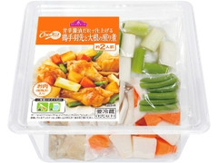 CooKit 甘辛醤油だれで仕上げる鶏手羽先と大根の照り煮 まるごと献立キット 1パック