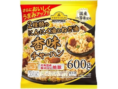 トップバリュ ベストプライス 2種類のにんにく油とねぎ油 香味チャーハン 袋600g