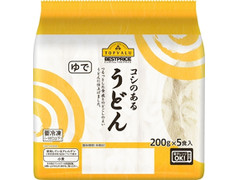 イオン トップバリュ ベストプライス コシのある うどん ゆで