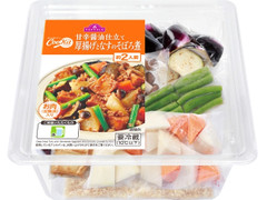 トップバリュ CooKit 甘辛醤油仕立て厚揚げとなすのそぼろ煮 まるごと献立キット 商品写真