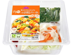 トップバリュ CooKit 卵でまろやかに仕上げるいかと彩り野菜のチリソース炒め まるごと献立キット 商品写真