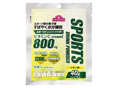 トップバリュ スポーツドリンクパウダー レモン味