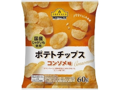 トップバリュ ベストプライス 国産じゃがいも使用 ポテトチップス コンソメ味 袋60g