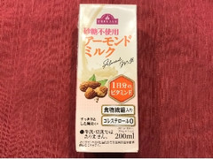 砂糖不使用 アーモンドミルク パック200ml