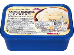 ニュージーランド産の生乳を使用 ダブルキャラメルアイスクリーム 箱1000ml