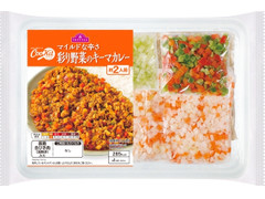 トップバリュ CooKit マイルドな辛さ彩り野菜のキーマカレー まるごと献立キット 商品写真