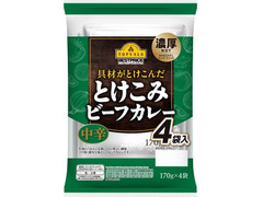 トップバリュ ベストプライス 具材がとけこんだ とけこみビーフカレー 中辛