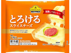 トップバリュ ベストプライス 加熱しておいしい とろけるスライスチーズ