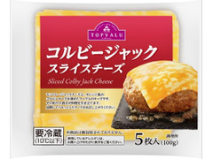 トップバリュ コルビージャックスライスチーズ 商品写真