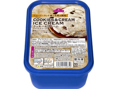イオン トップバリュ ニュージーランド産の生乳を使用 クッキー＆クリームアイスクリーム 商品写真