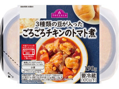 トップバリュ 3種類の豆が入った ごろごろチキンのトマト煮 商品写真