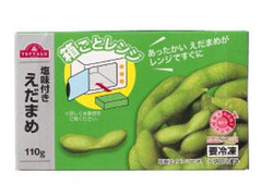 イオン 箱ごとレンジ 塩味付きえだまめ 商品写真