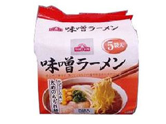 トップバリュ 味噌ラーメン 袋96g×5