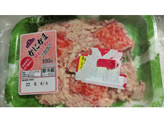 イオン トップバリュ かにかま 明太ソースあえ 商品写真