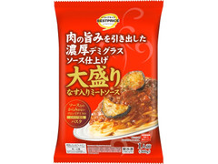 イオン トップバリュ ベストプライス 肉の旨味を引き出した濃厚デミグラスソース仕上げ 大盛りなす入りミート 商品写真