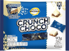 イオン トップバリュ ベストプライス クランチチョコ キャラメル＆ホワイト 商品写真