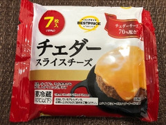 イオン トップバリュ ベストプライス チェダースライスチーズ