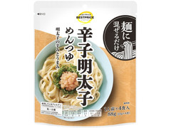 イオン トップバリュ ベストプライス 麺に混ぜるだけ 辛子明太子めんつゆ 商品写真