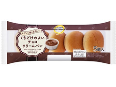 イオン トップバリュ ベストプライス くちどけのよい チョコクリームパン 商品写真