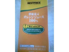 トップバリュ ベストプライス 濃縮還元 オレンジジュース 100％ パック1000ml