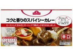 トップバリュ コクと香りのスパイシーカレー 辛口 箱150g