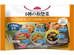 トップバリュ 6種の和惣菜 袋90g