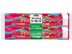 トップバリュ フィッシュソーセージ 袋75g×4