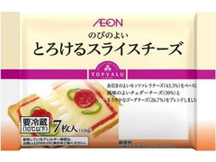 トップバリュ のびのよい とろけるスライスチーズ 商品写真