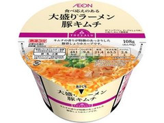 トップバリュ 大盛りラーメン 豚キムチ 商品写真