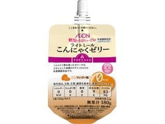 トップバリュ ライトミール こんにゃくゼリー マンゴー味 商品写真