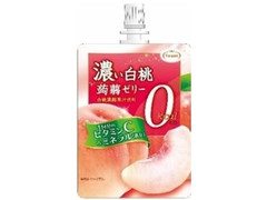 たらみ 濃い白桃0kcal蒟蒻ゼリー 袋150g