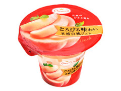 たらみ とろける味わい 本格白桃ジュレ 商品写真