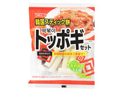 ユウキ トッポギセット 韓国スティック餅 商品写真