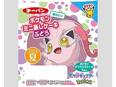 第一パン ポケモンミニ蒸しケーキ ぶどう 鉄分入り 商品写真