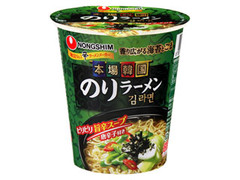 農心 本場韓国のりラーメン カップ75g