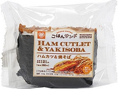 ミニストップ ごはんサンド ハムカツ＆焼そば 商品写真