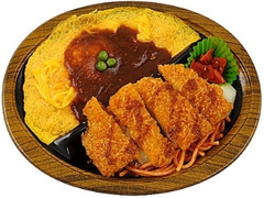 ミニストップ 横濱センターグリル監修 オムライス＆チキンカツ 商品写真