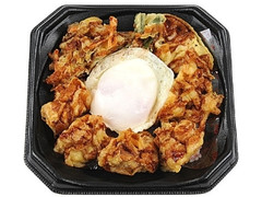 半熟玉子の鶏天丼