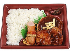 ミニストップ トリプルグリル弁当 商品写真