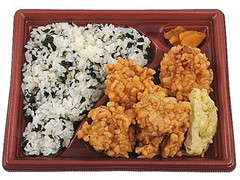 ミニストップ 鶏天弁当 わかめご飯