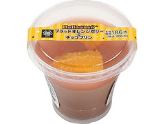 ミニストップ MINISTOP CAFE ブラッドオレンジゼリー＆チョコプリン 商品写真