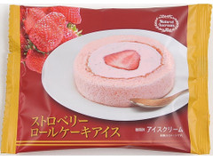 ミニストップ ストロベリーロールケーキアイス 商品写真