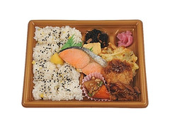 ミニストップ 銀鮭幕の内弁当 栗ご飯