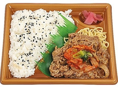 ミニストップ キムチ牛焼肉弁当 商品写真