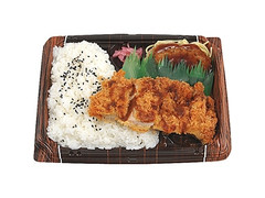 ミニストップ ずっしり チキンカツ＆HB弁当 商品写真