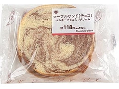 ミニストップ MINISTOP CAFE マーブルサンド チョコ ベルギーチョコ入りクリーム 商品写真